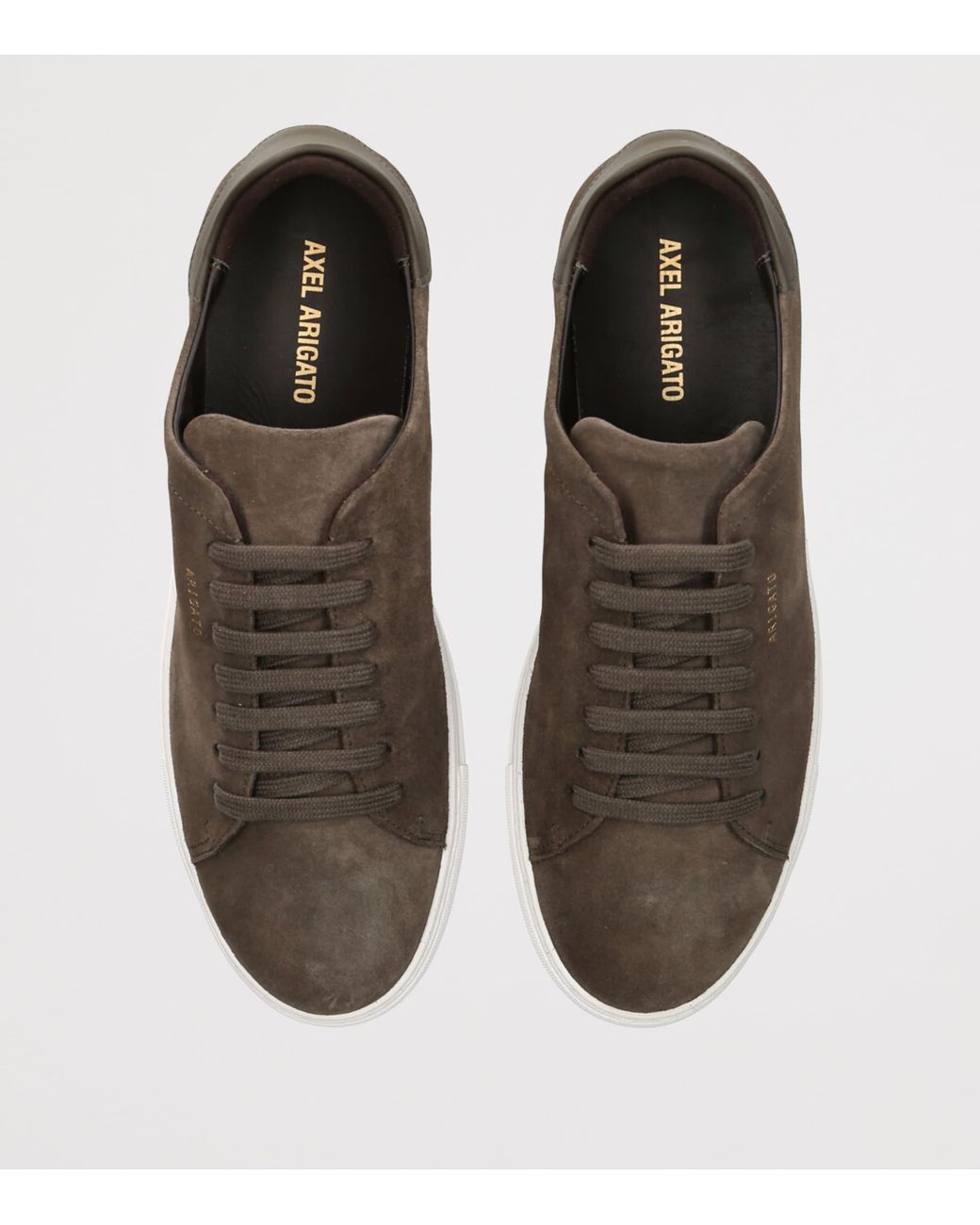 Axel Arigato Brown Clean 90 Suede Trainers for men