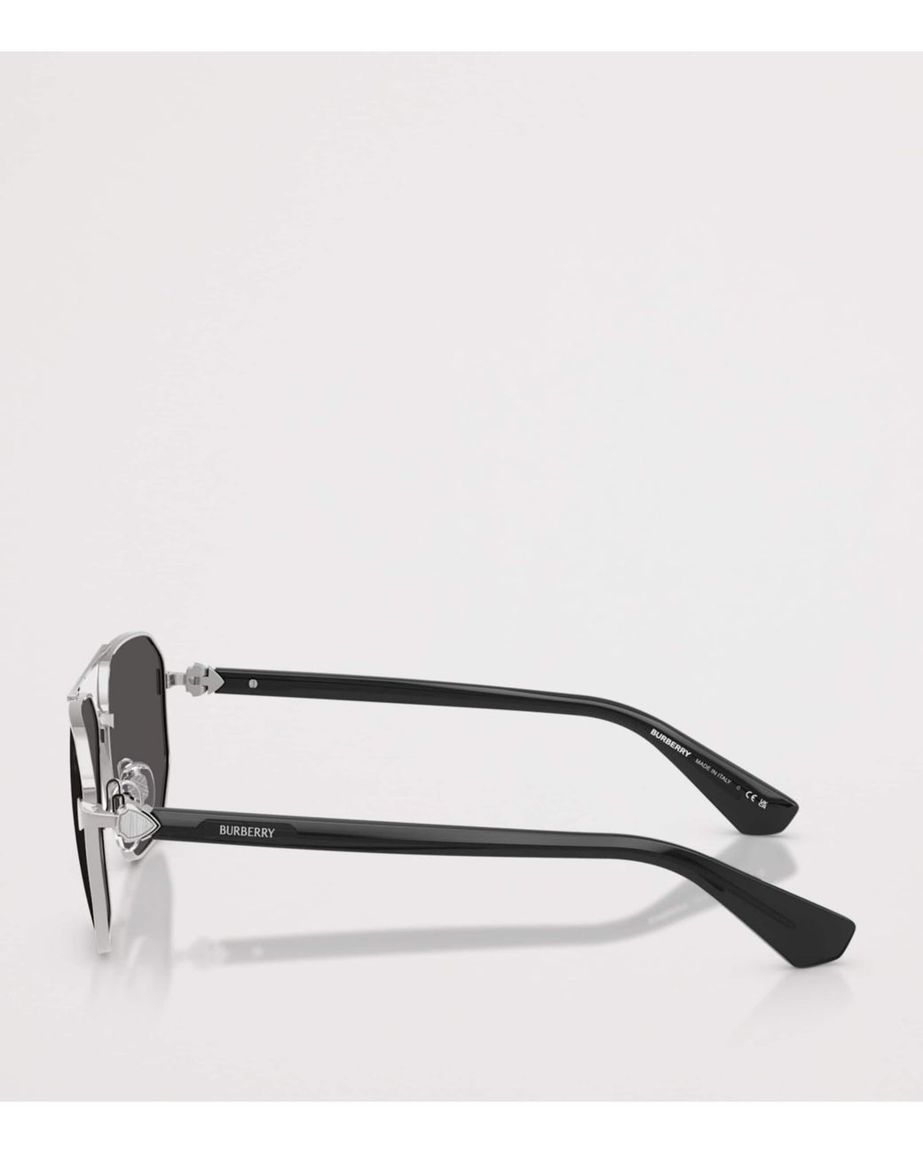 Burberry Gray Pilot Sunglasses for men