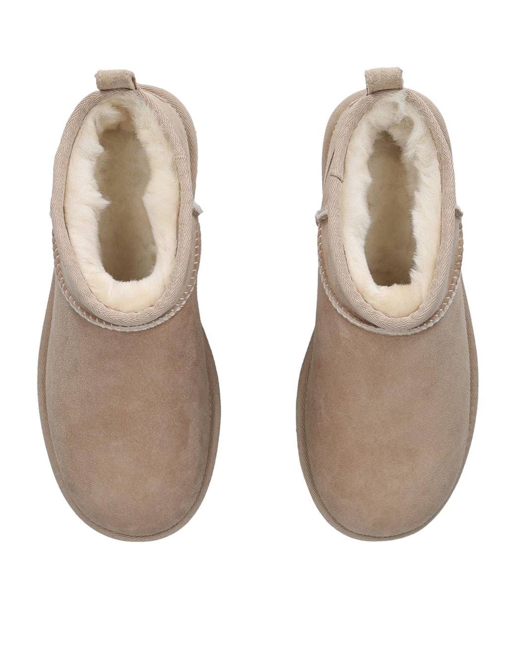 Ugg Brown Suede Classic Ultra Mini Boots