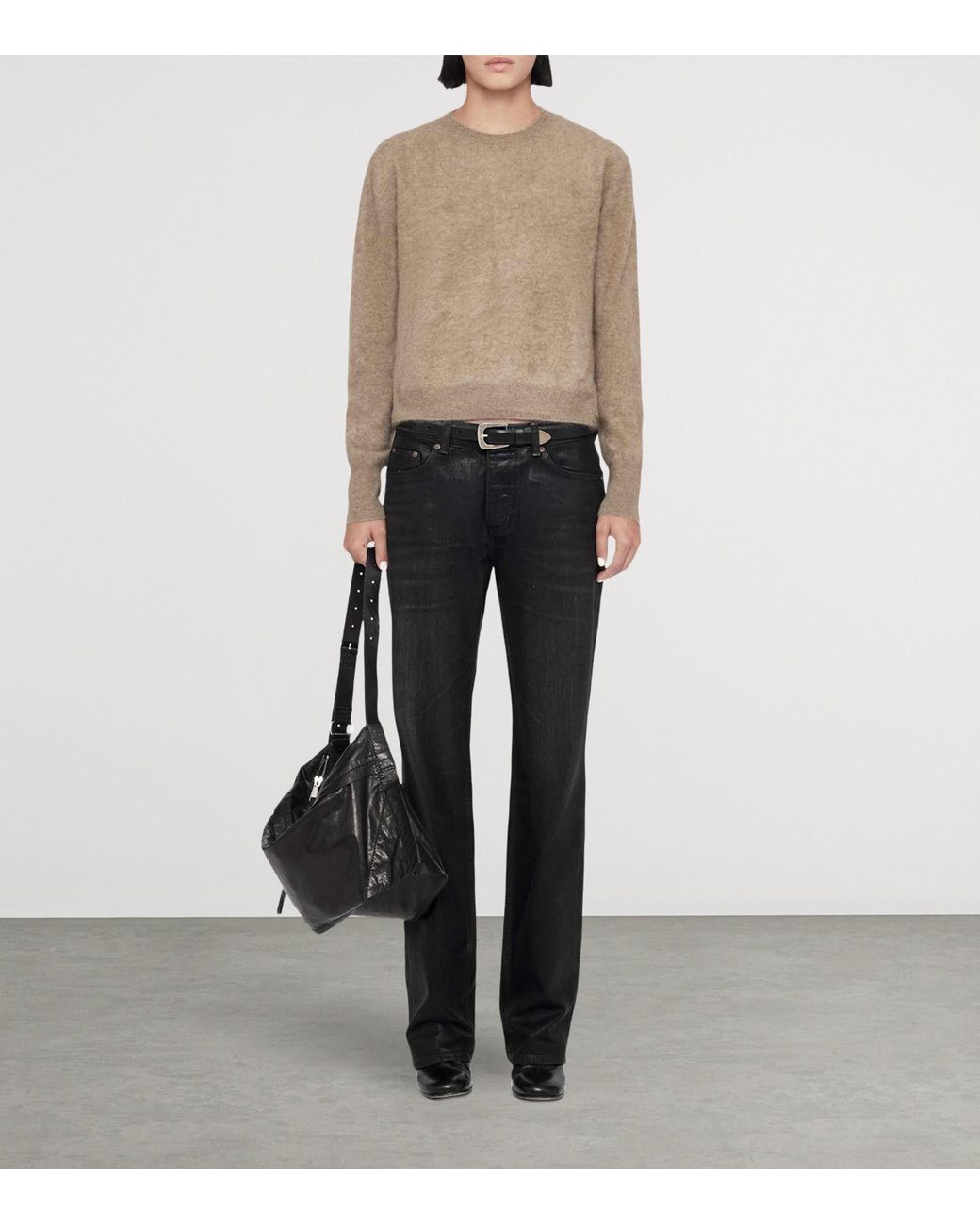 AllSaints Natural Cashmere Ada Sweater