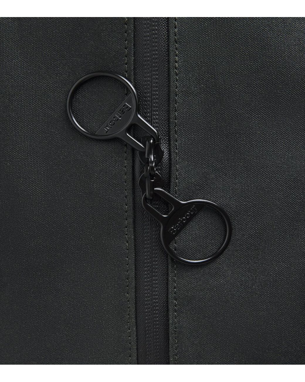 Barbour Black Field Wax Holdall for men