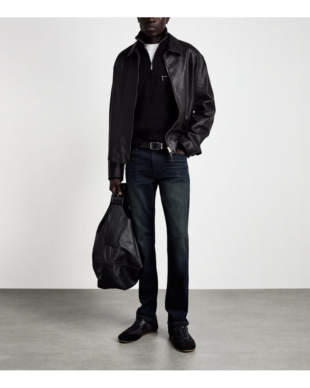 PAIGE Blue Lennox Slim Jeans for men