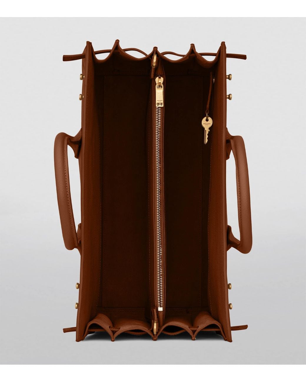 Saint Laurent Brown Large Sac De Jour Tote Bag