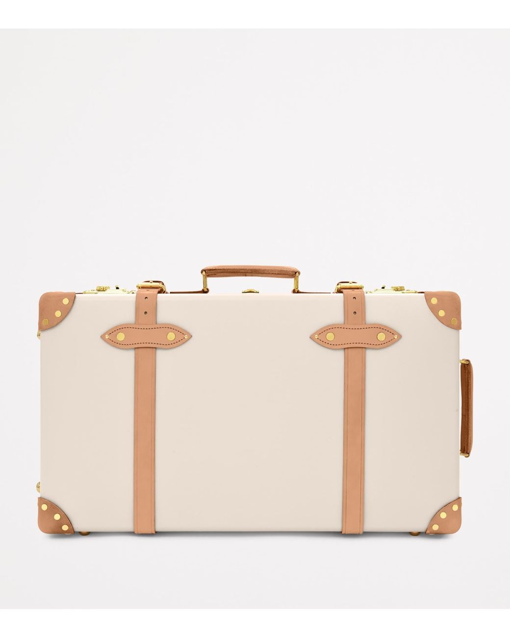 Globe-Trotter White Medium Safari 2-Wheel Suitcase
