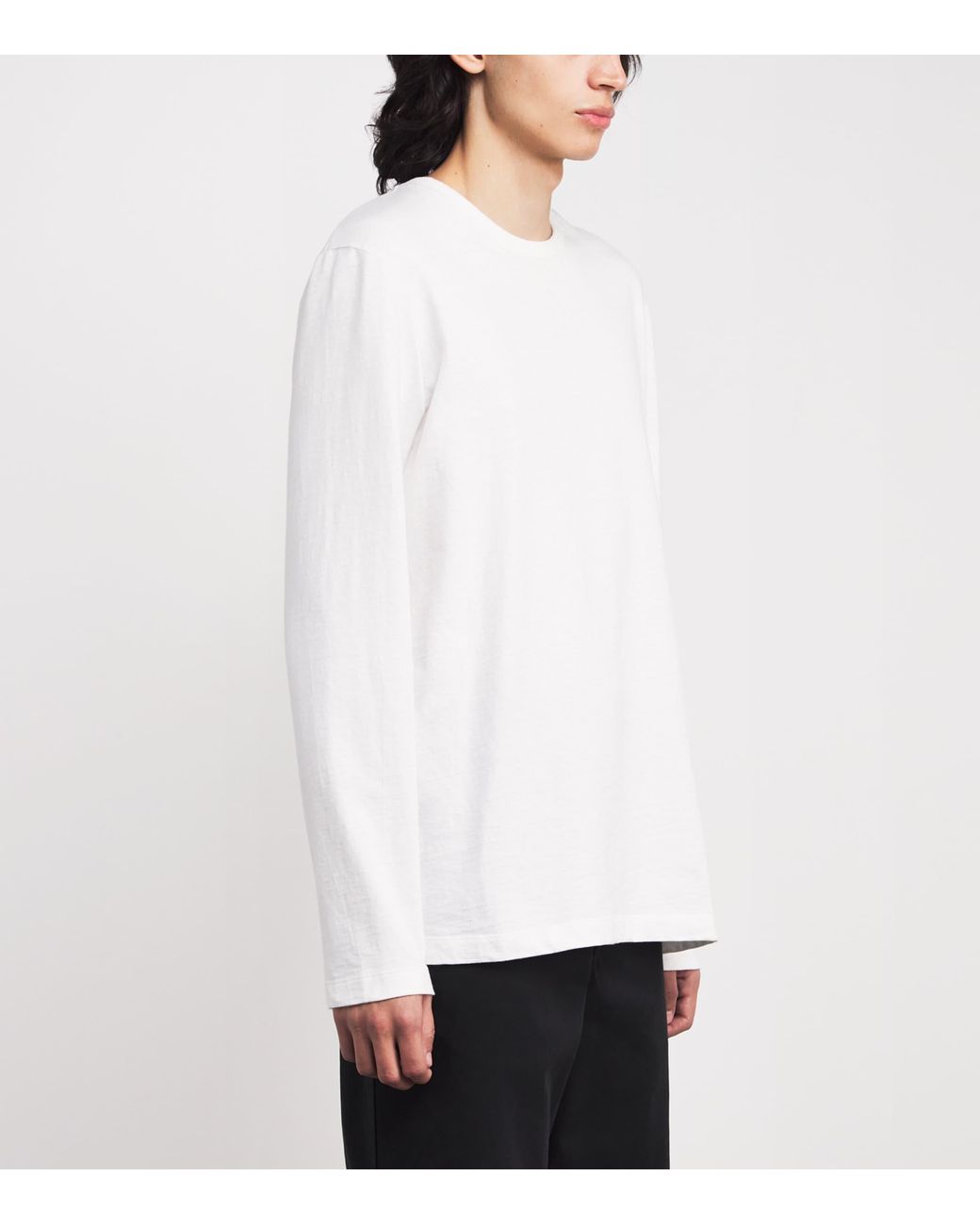 The Row White Leon Cotton T-Shirt for men