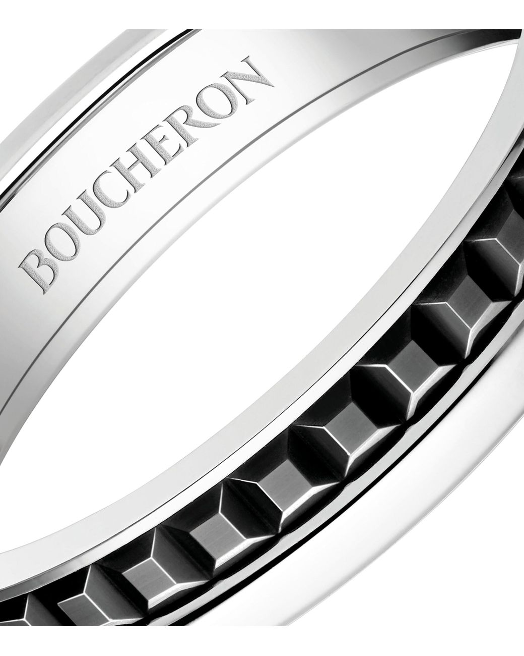 Boucheron White Quatre Edition Wedding Band