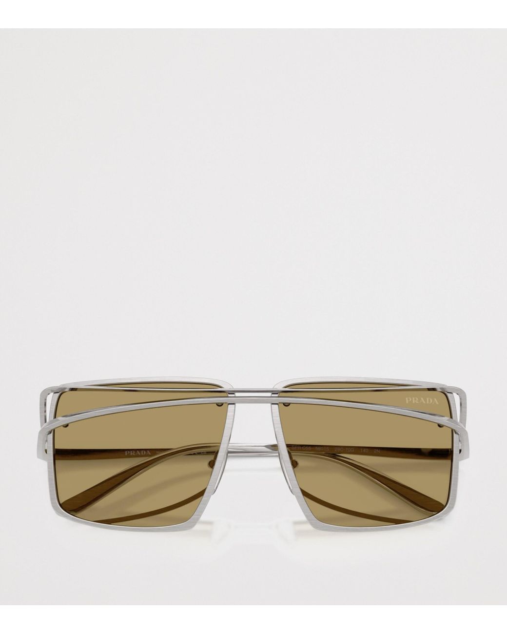 Prada Natural Metal Runway Sunglasses for men