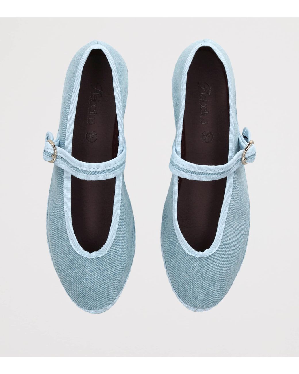 Flabelus Blue Denim Pierre Mary Janes