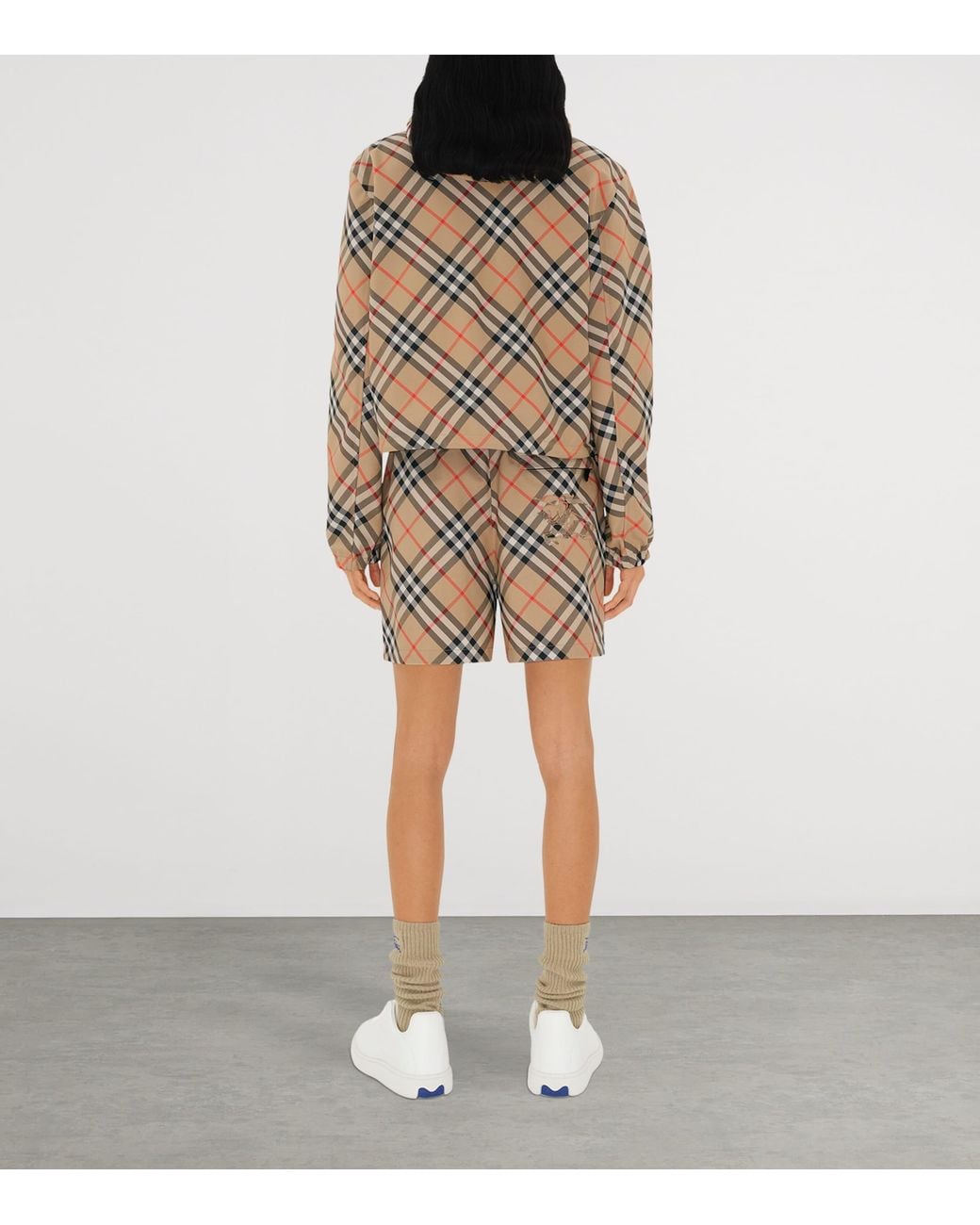 Burberry Natural Technical Reversible Hooded Jacket