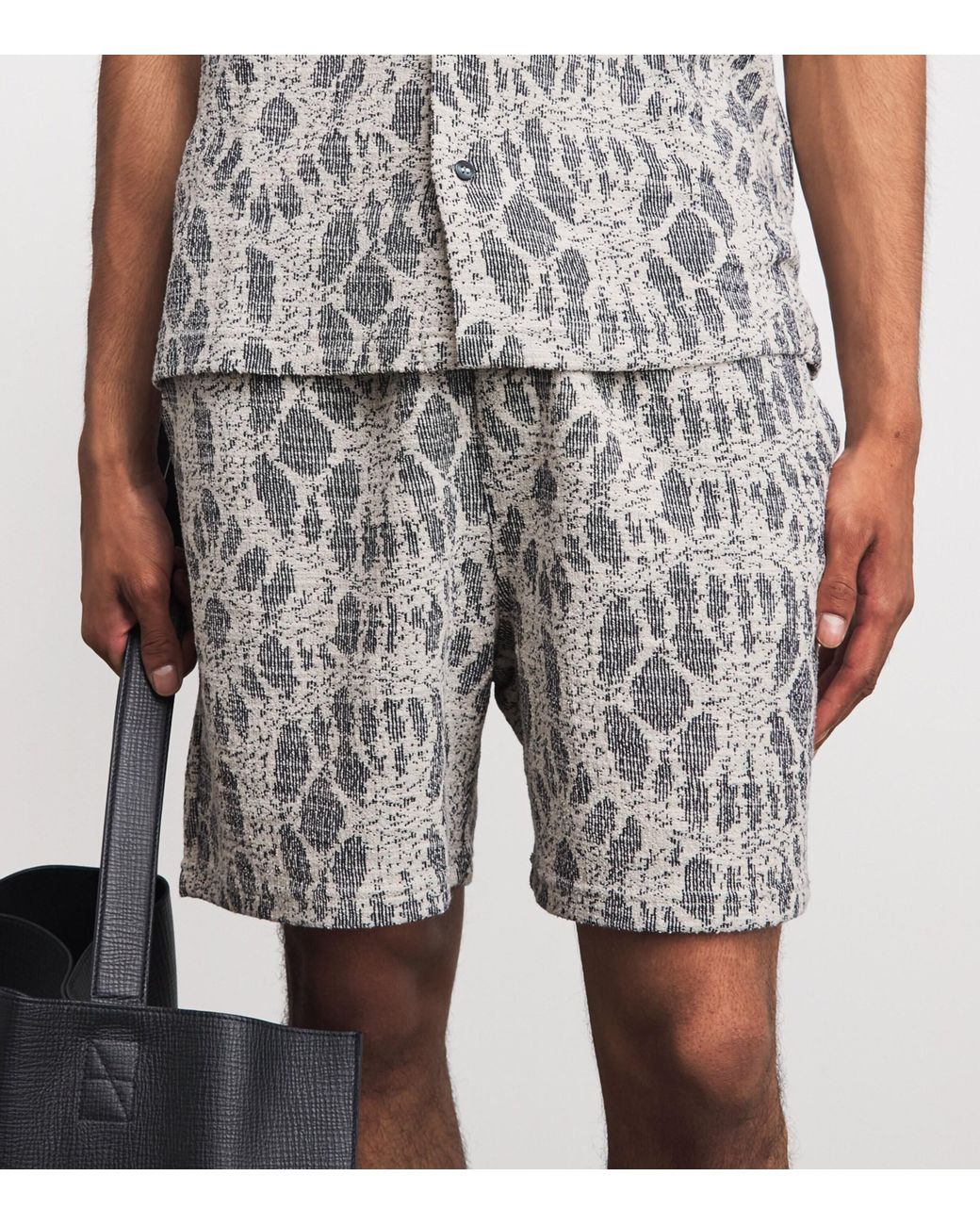 Samsøe & Samsøe Gray Elasticated Sajabari Shorts for men
