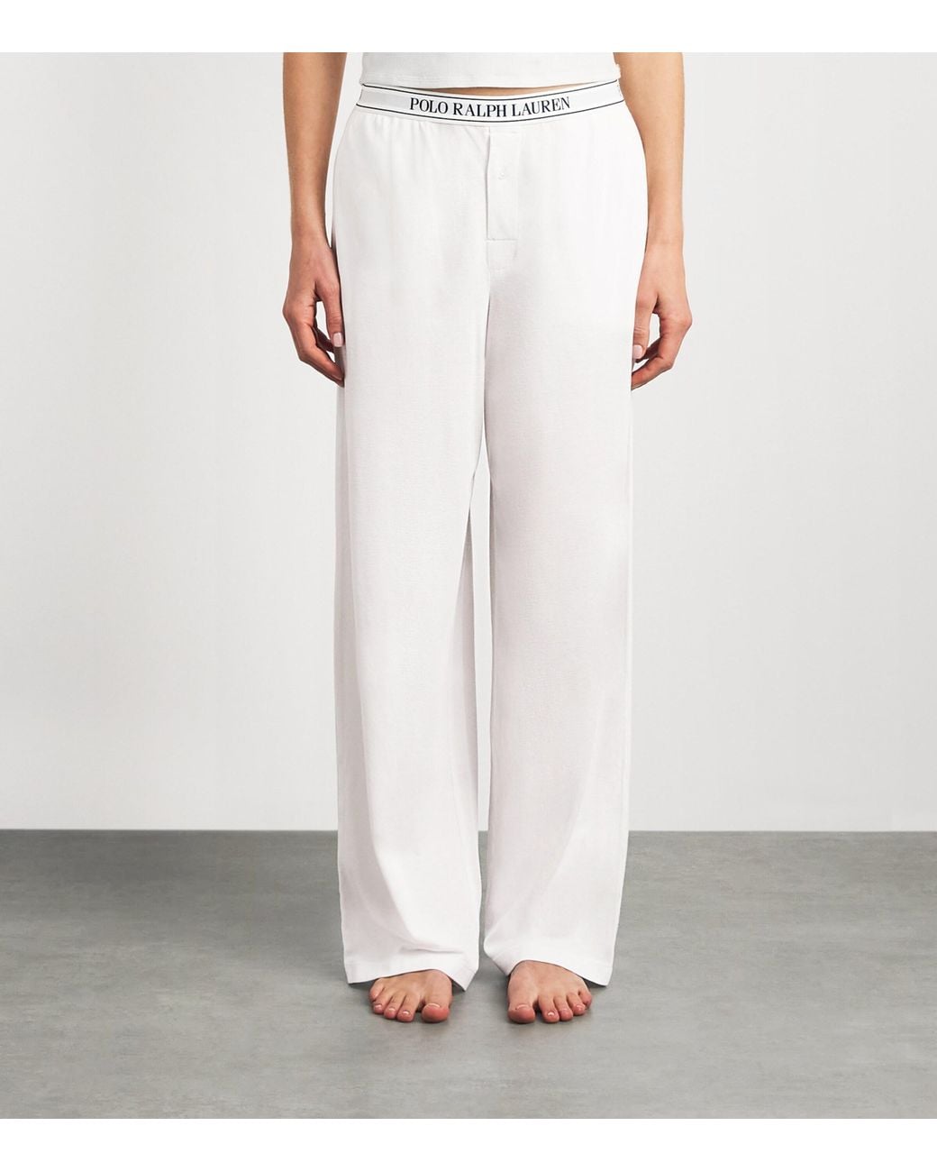 Polo Ralph Lauren White Pyjama Bottoms