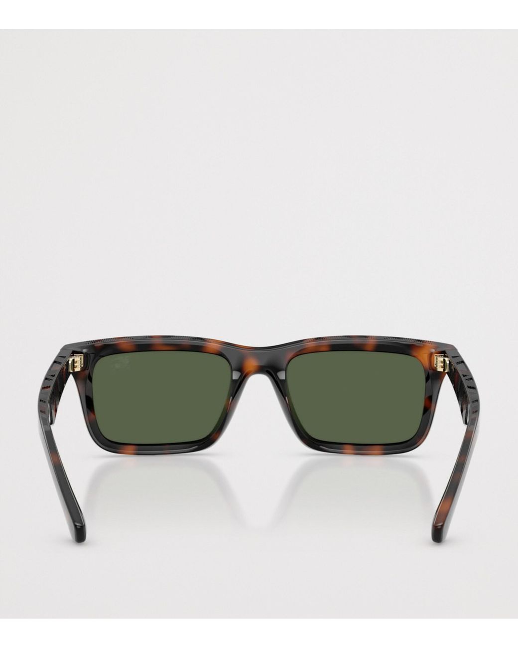 Burberry Green Injected Be4475U Rectangle Sunglasses for men