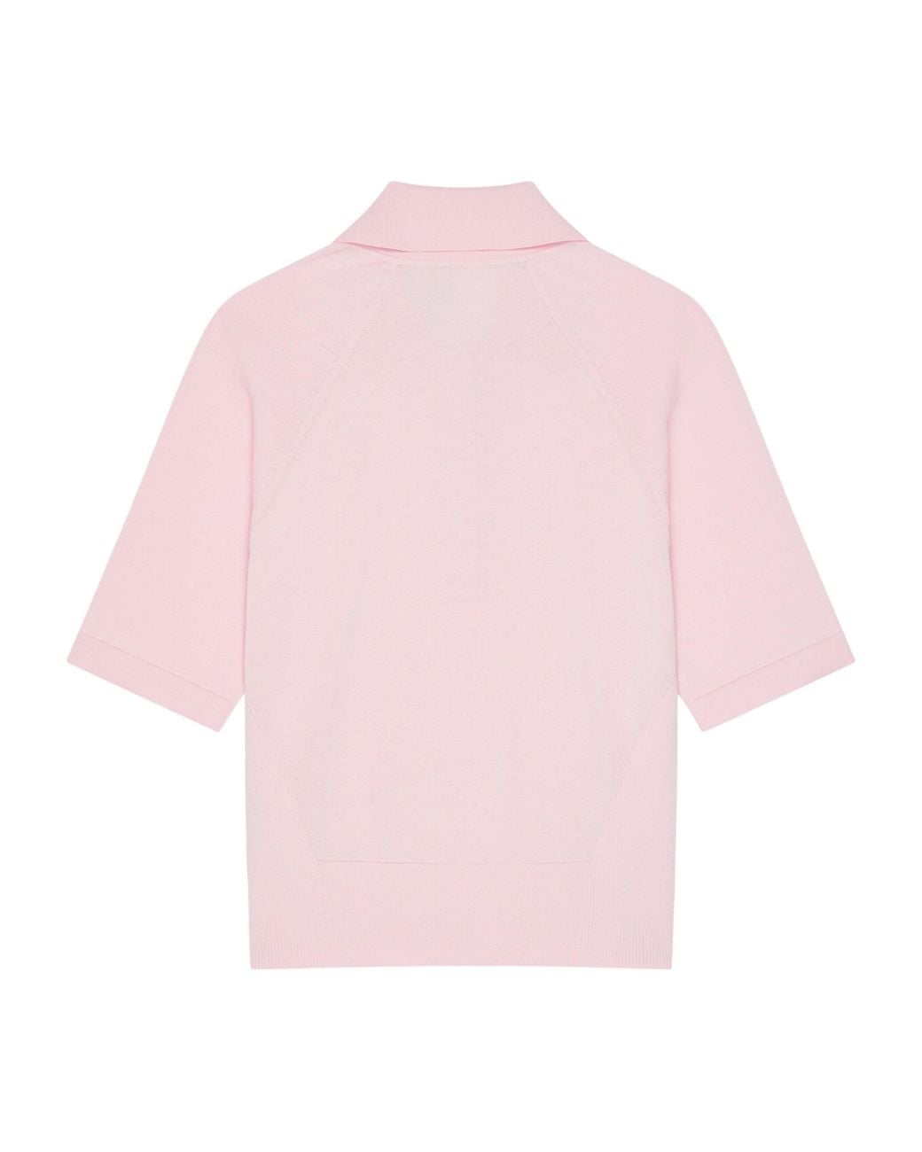 Givenchy Pink Cotton-Silk Polo Shirt