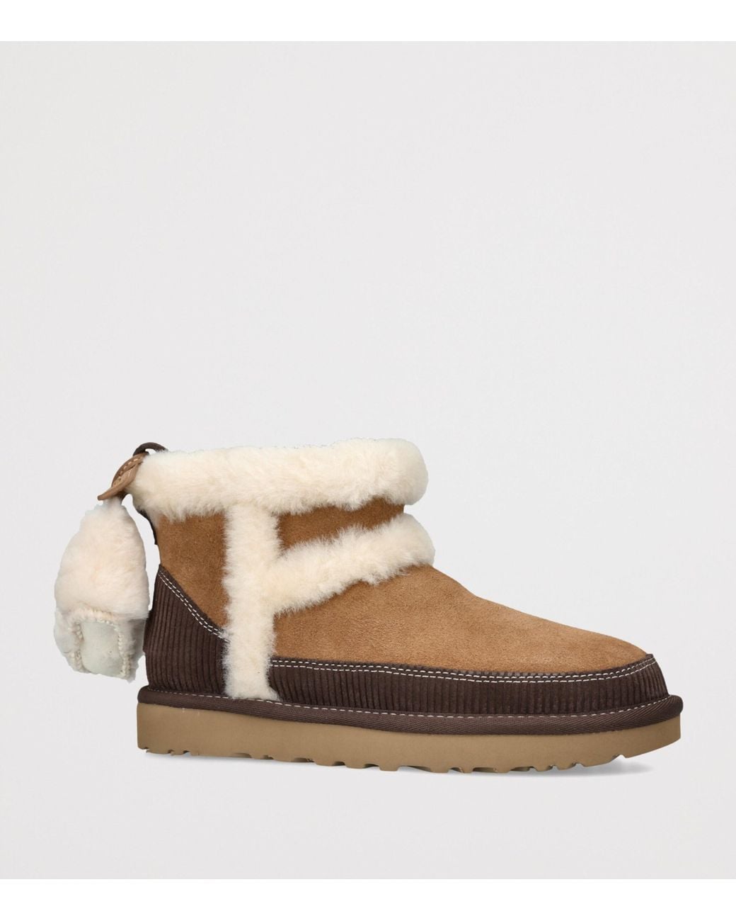Ugg Brown Suede Classic Mini Heritage Boots