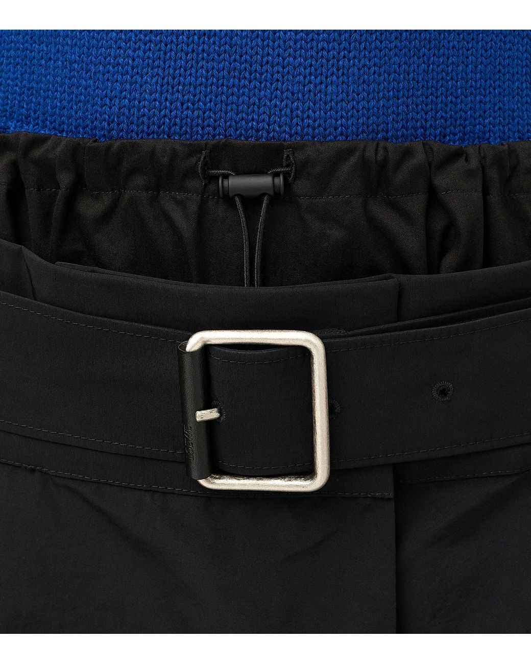Loewe Black Layer-Effect Midi Skirt