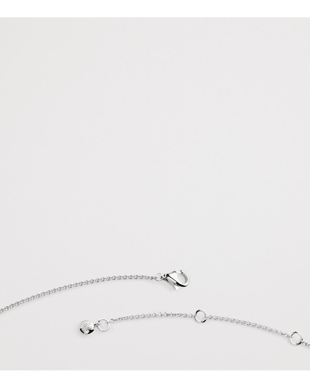 Monica Vinader Metallic Sterling Nura Necklace