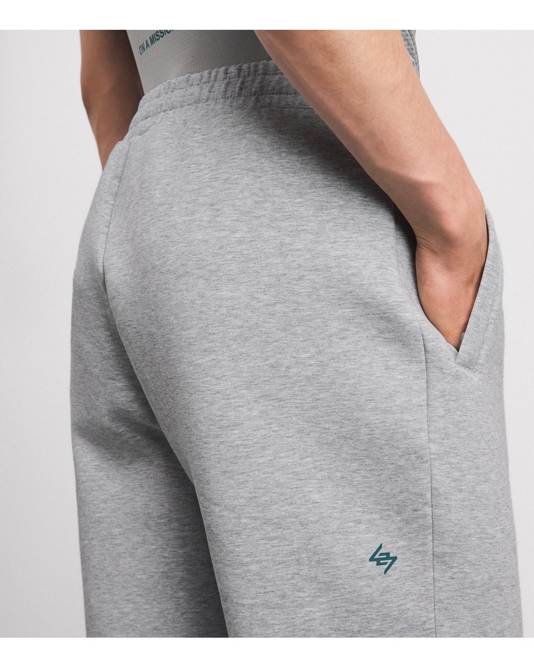 REPRESENT 247 Gray Cotton 247 Sweatpants for men