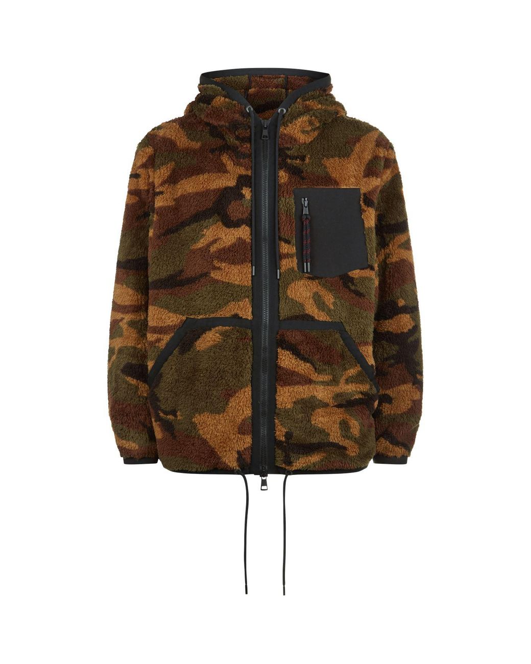 Moncler best sale camo fleece