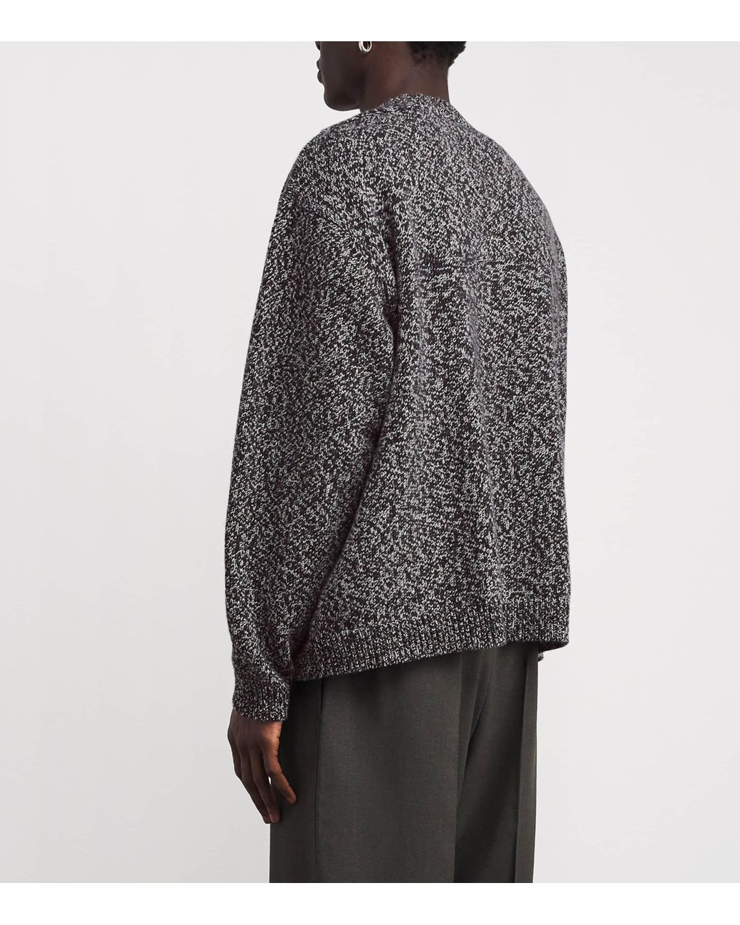 Studio Nicholson Gray Lambswool Hemyl Sweater for men