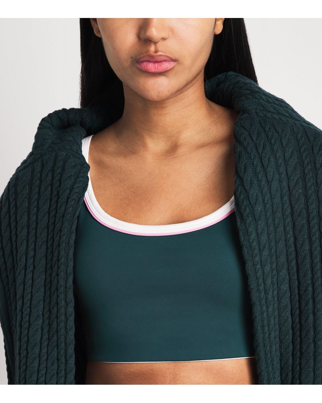 Varley Blue Freesoft Piper Sports Bra