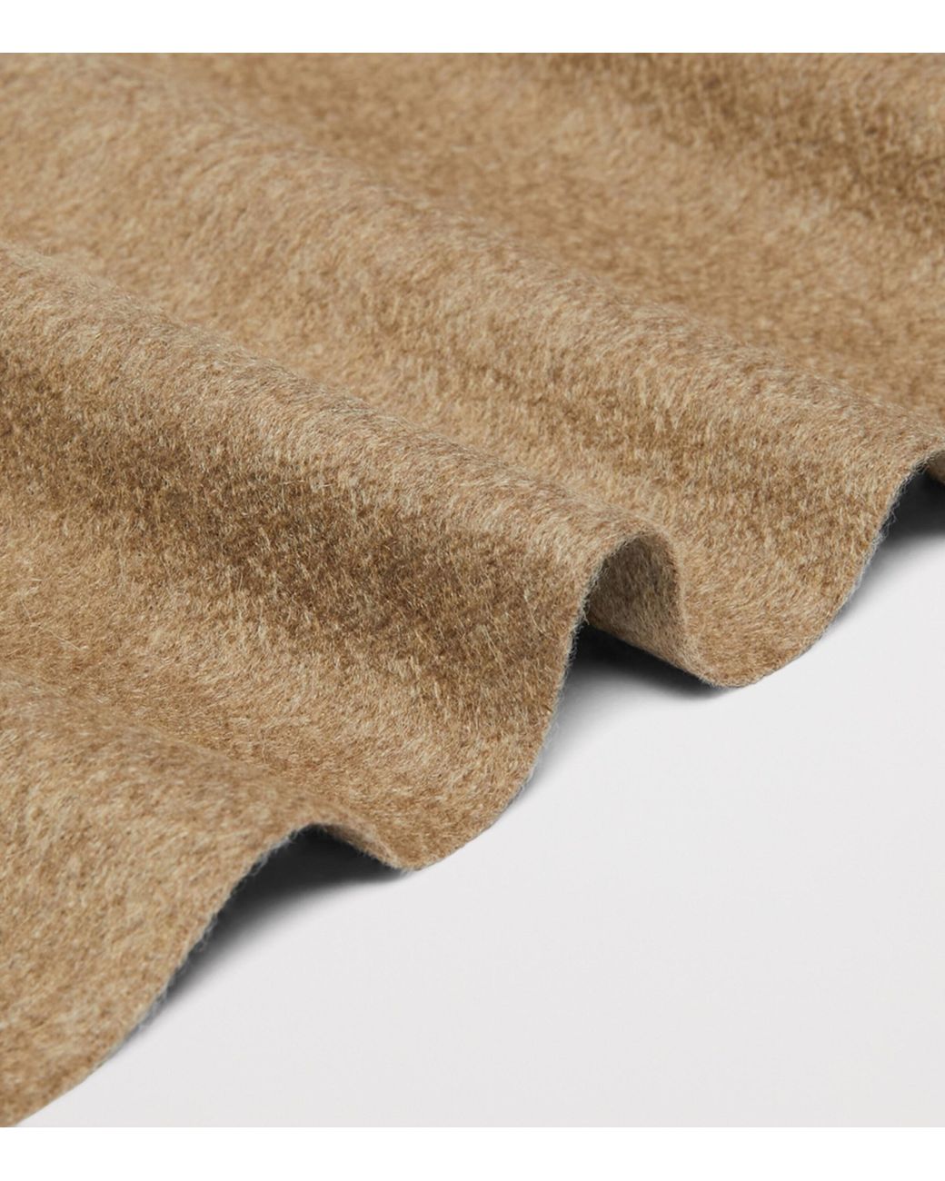 Max Mara Natural Cashmere Monogram Scarf