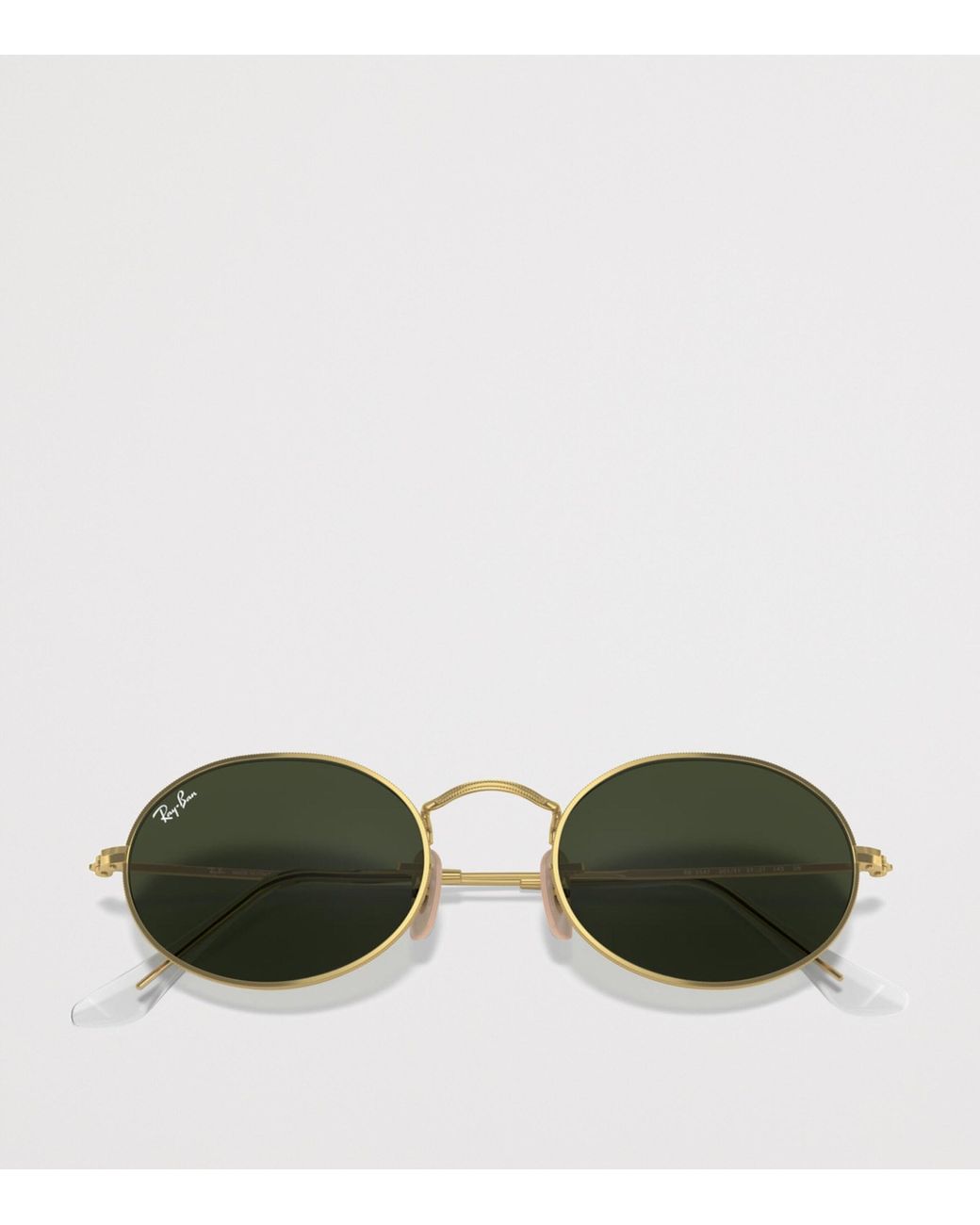 Ray-Ban Green Rb3547 Oval Metal Sunglasses