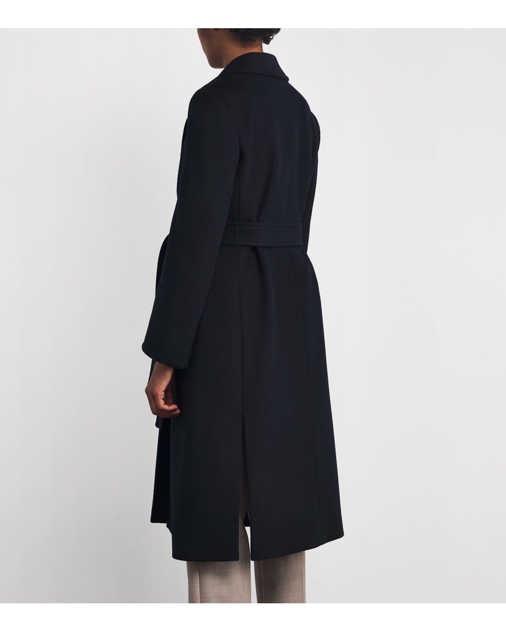 MAX&Co. Black Wool Runaway Coat