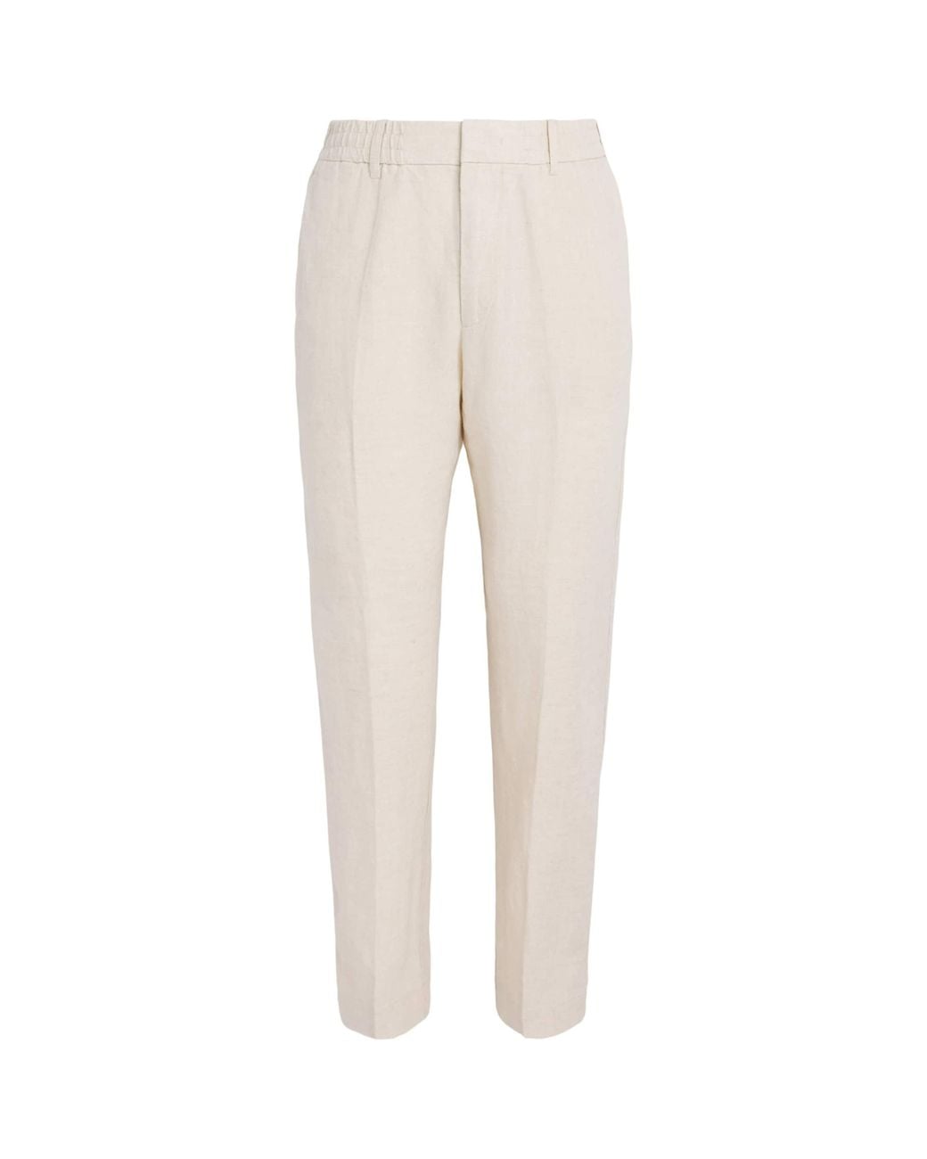 NN07 Natural Linen Billie Trousers for men