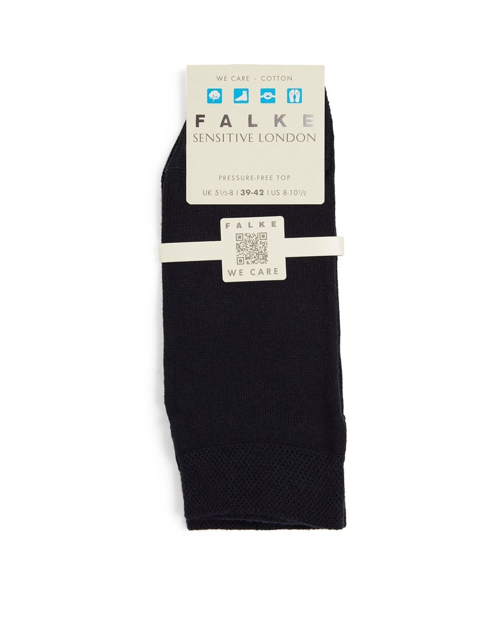 Falke Black Sensitive London Knee-High Socks