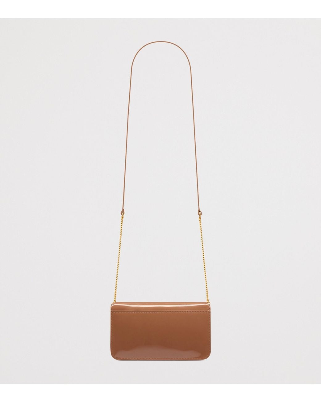 Saint Laurent White Cassandre Phone Holder