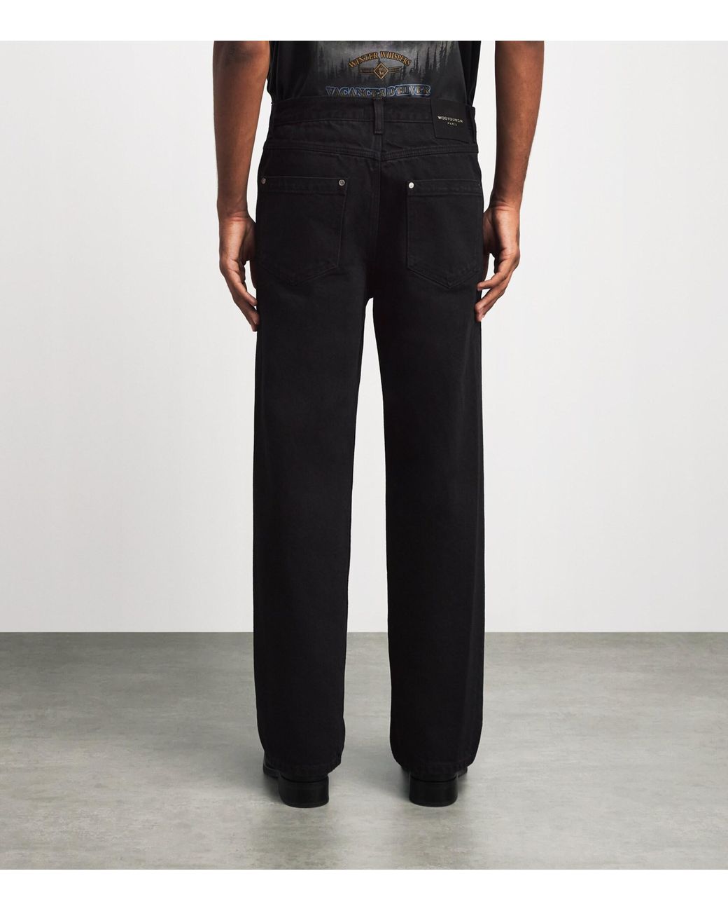 Wooyoungmi Blue Straight Jeans for men