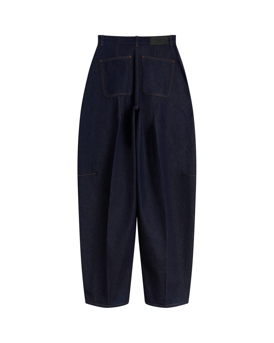 Givenchy Blue Raw Balloon Jeans