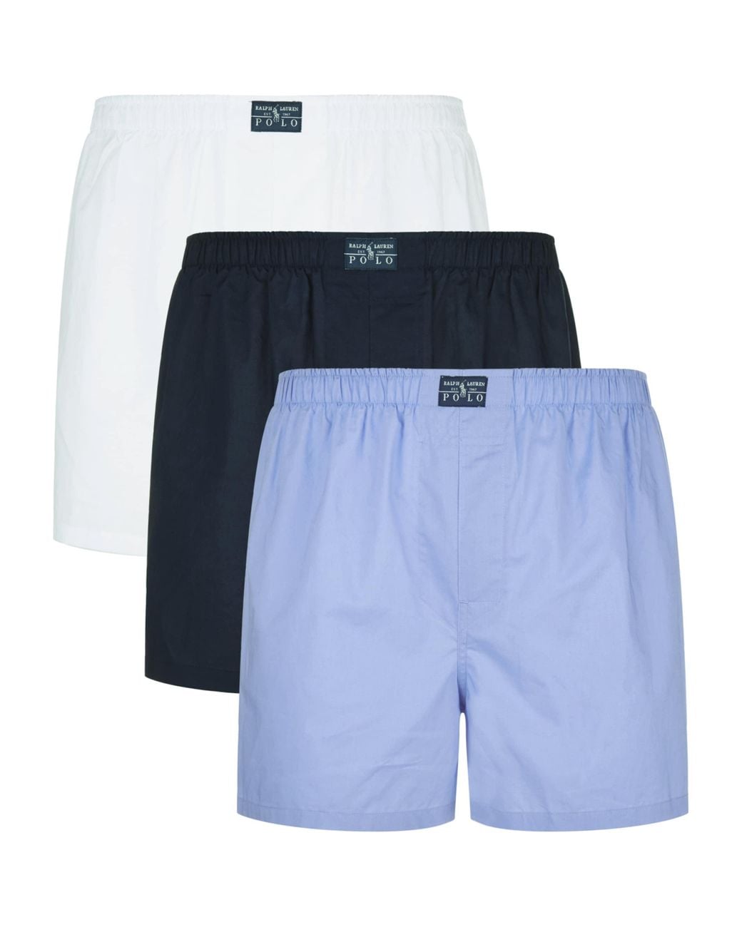 Polo Ralph Lauren Blue Classic Cotton Boxer Shorts for men