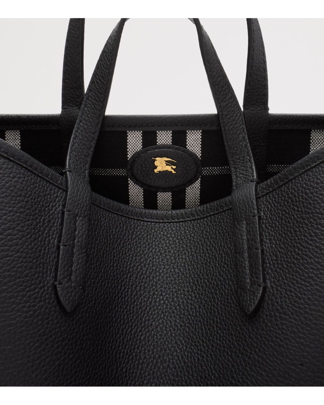 Burberry Black Mini Reversible Bloomsbury Tote