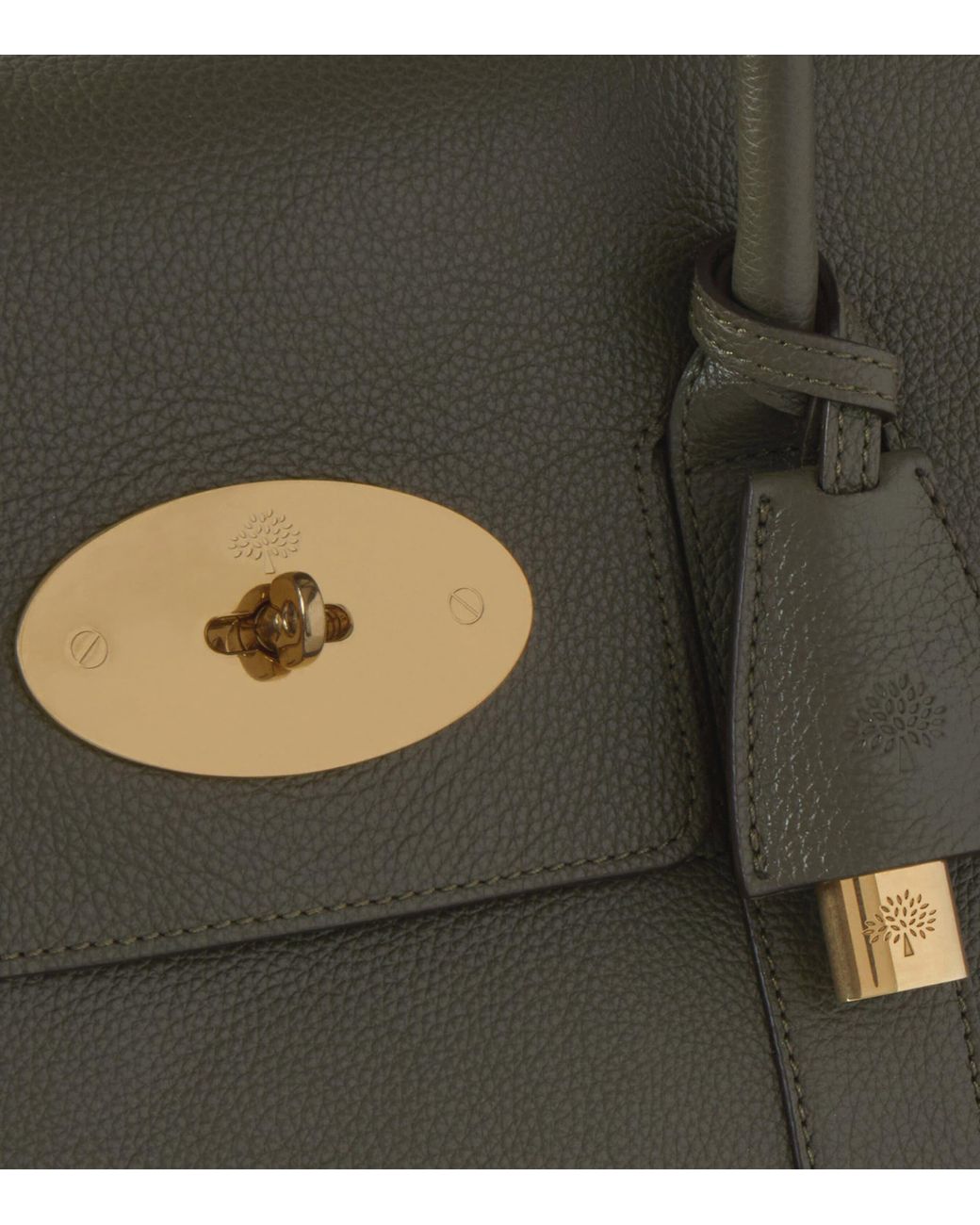 Mulberry Black Leather Bayswater Top-Handle Bag