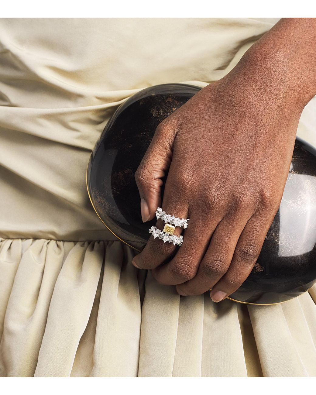 YEPREM Natural And Diamond Reign Supreme Ring