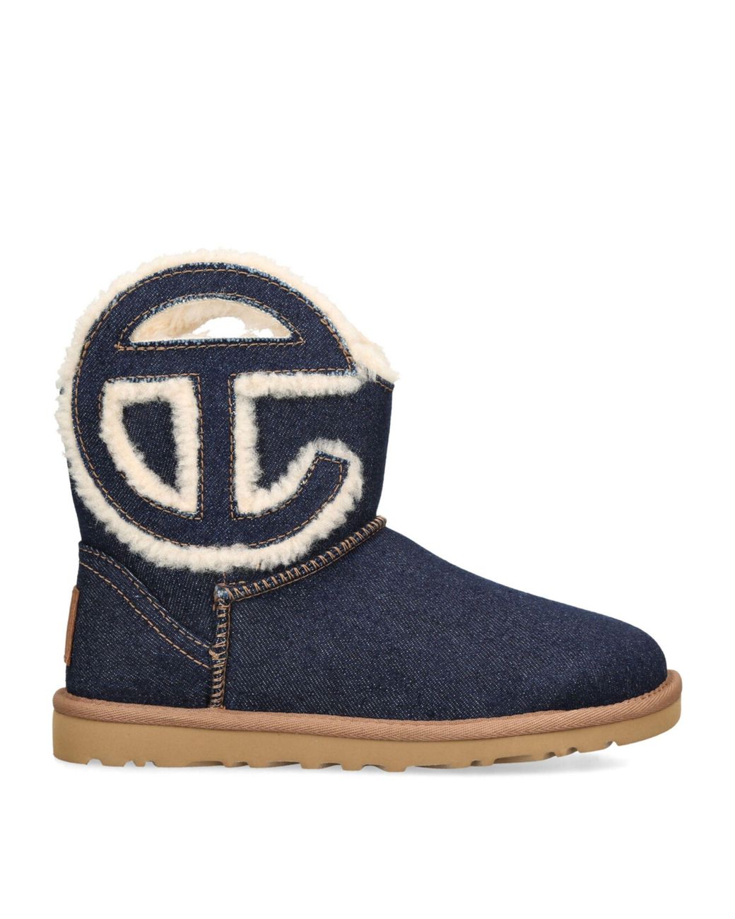UGG X Telfar Denim Boots in Blue | Lyst