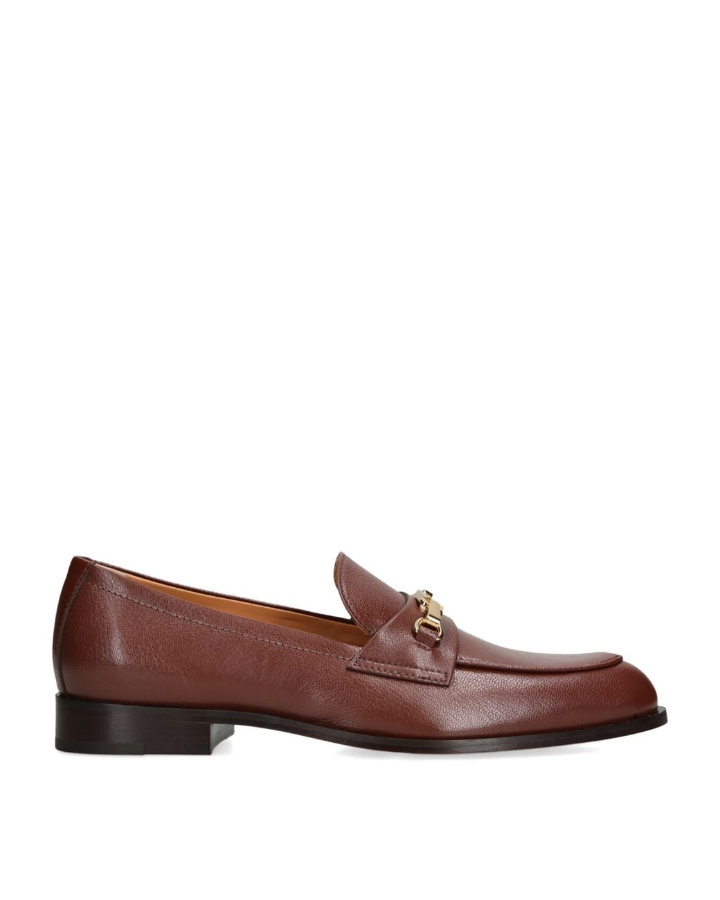 Tod's Brown Leather Cuoio Loafers 25