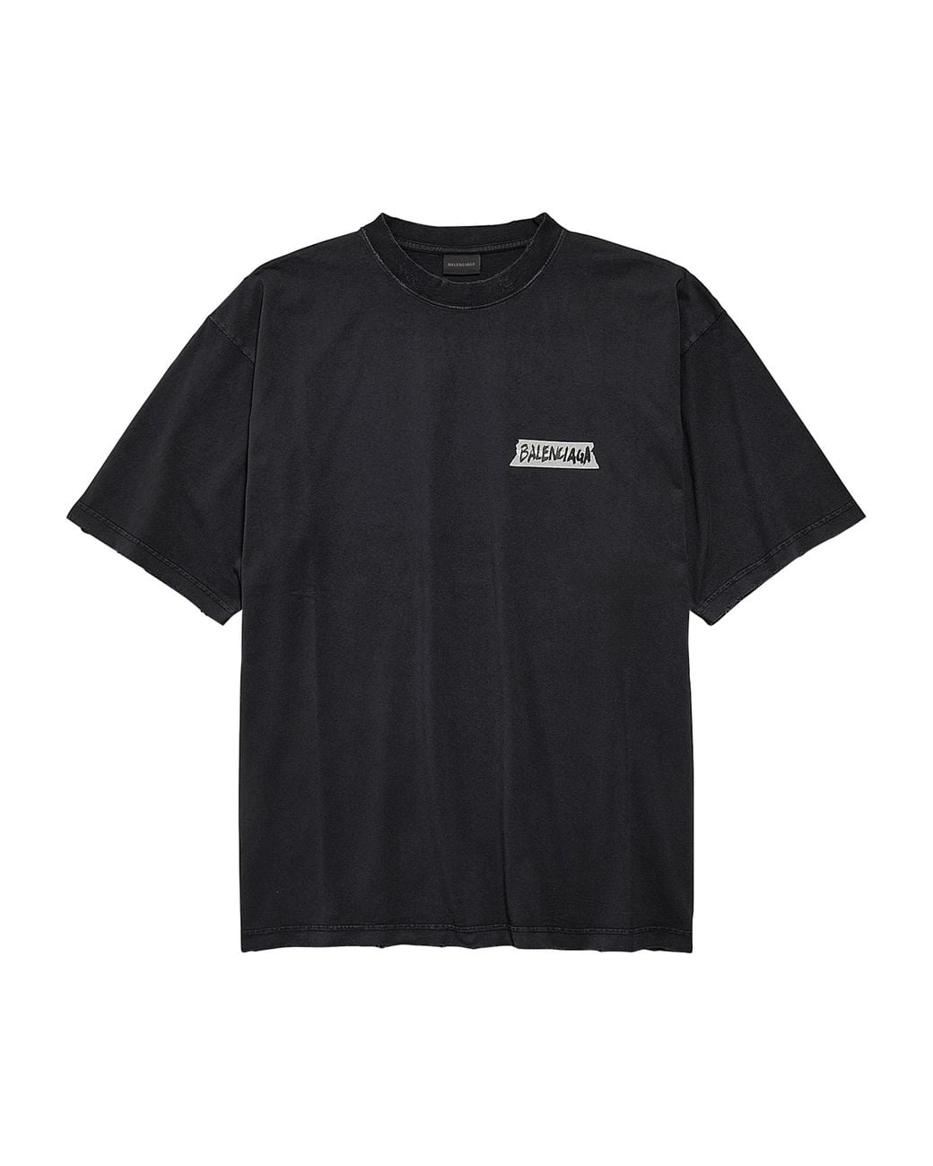 BALENCIAGA ロゴ Tシャツ ブラック BALENCIAGA(バレンシアガ BALENCIAGA ロゴ Tシャツ ブラック BALENCIAGA(バレンシアガ