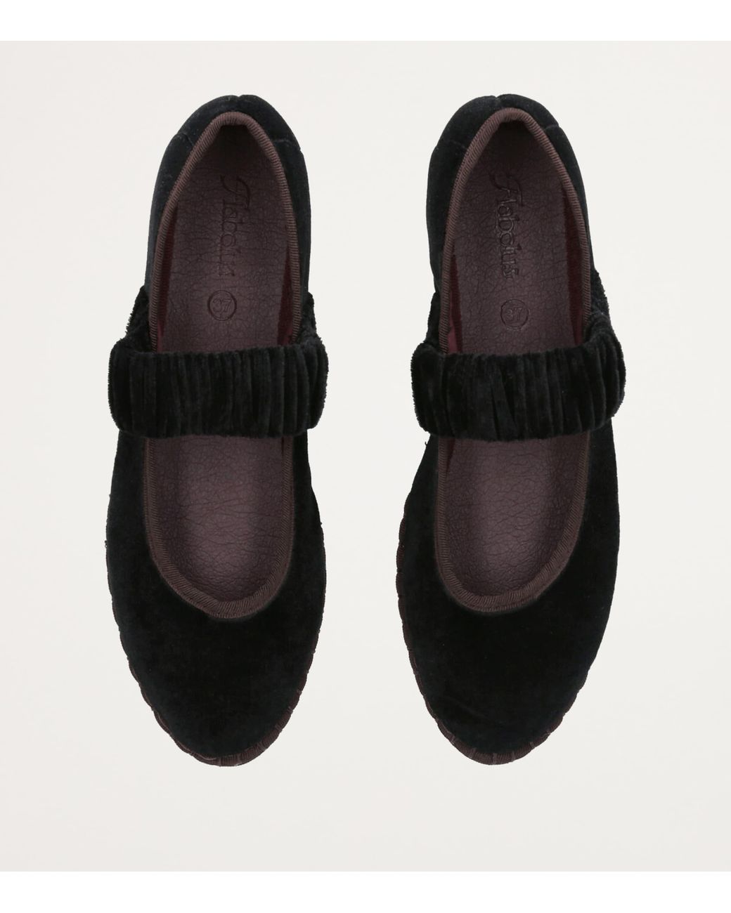 Flabelus Black Velvet Mafalda Espadrilles