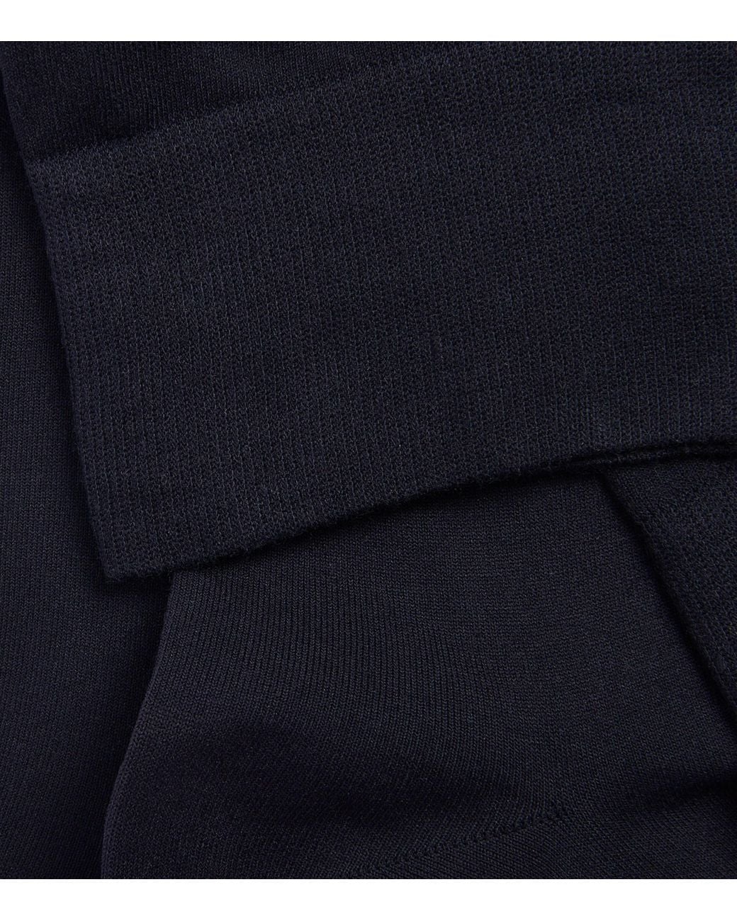 Falke Blue Cotton Touch Knee-High Socks