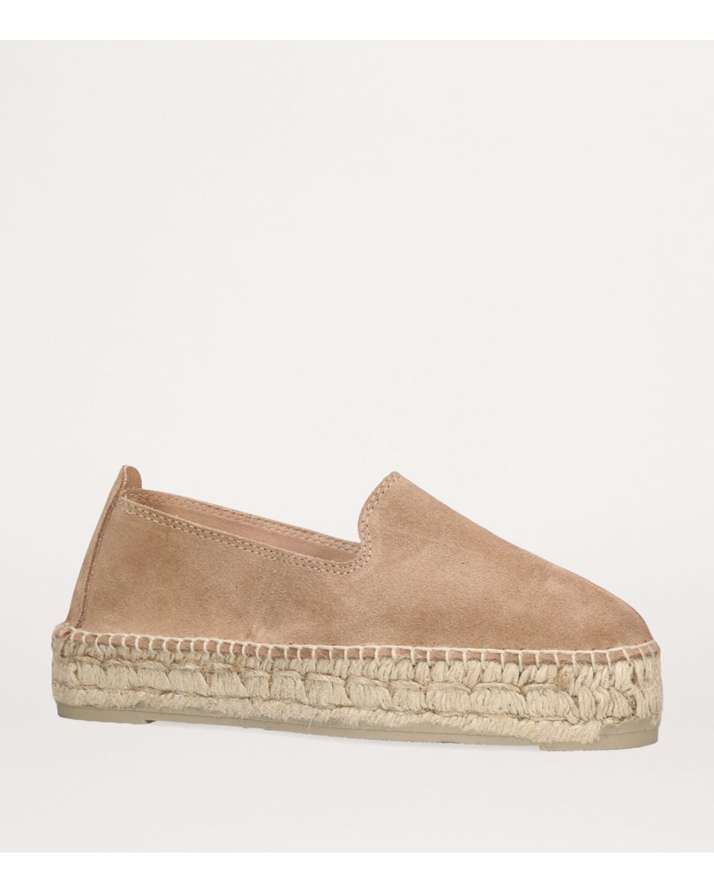 Manebí Natural Suede Hamptons Espadrilles 40
