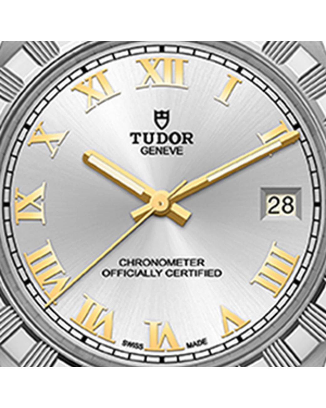 Tudor Metallic Royal Stainless Steel Watch