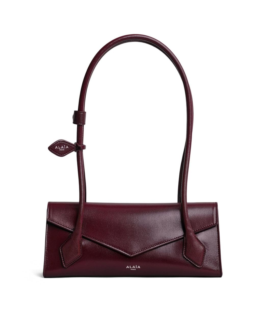 Alaïa Purple Small Leather Le Teckel Shoulder Bag