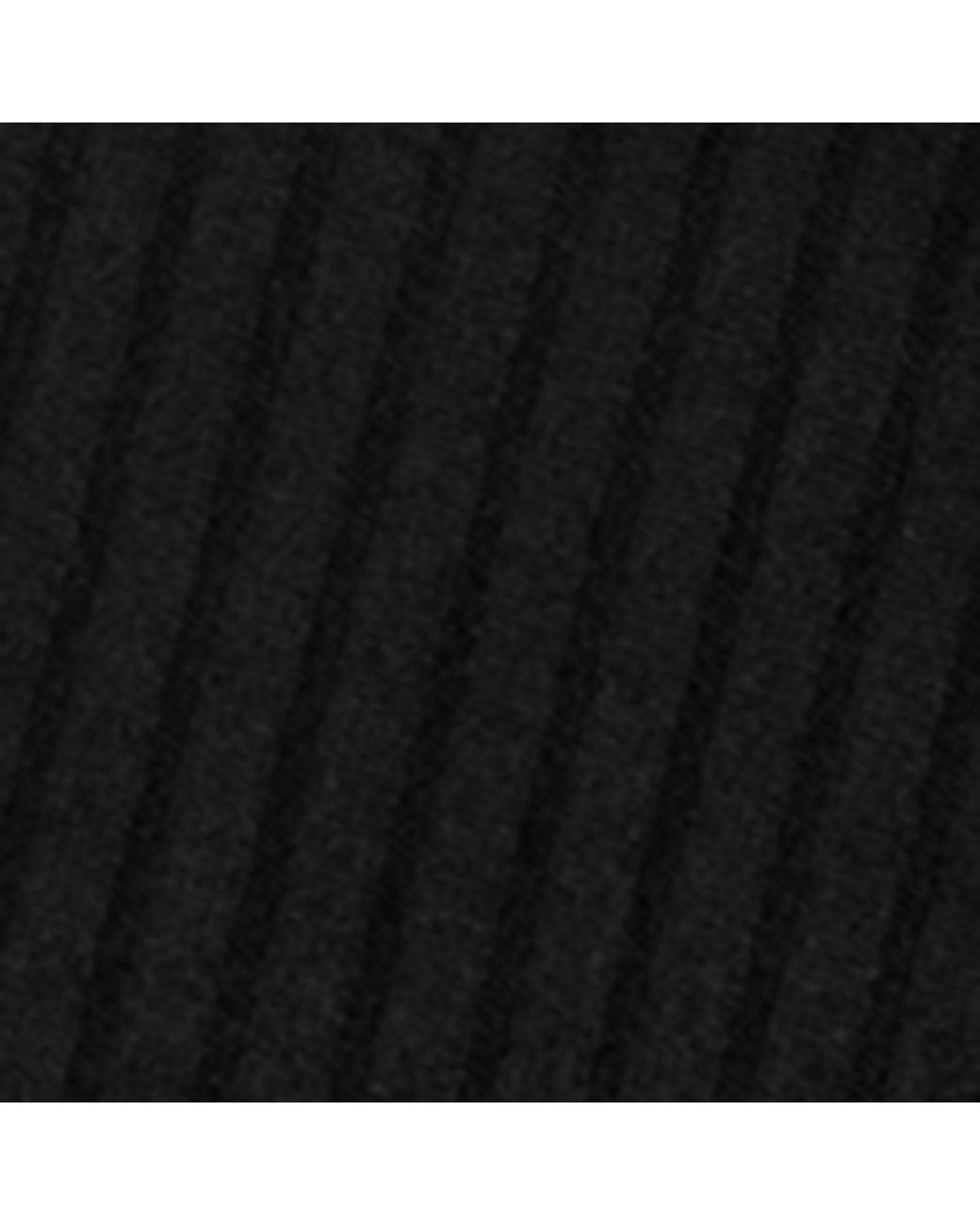 Dolce & Gabbana Black Cashmere Rib-Knit Scarf for men