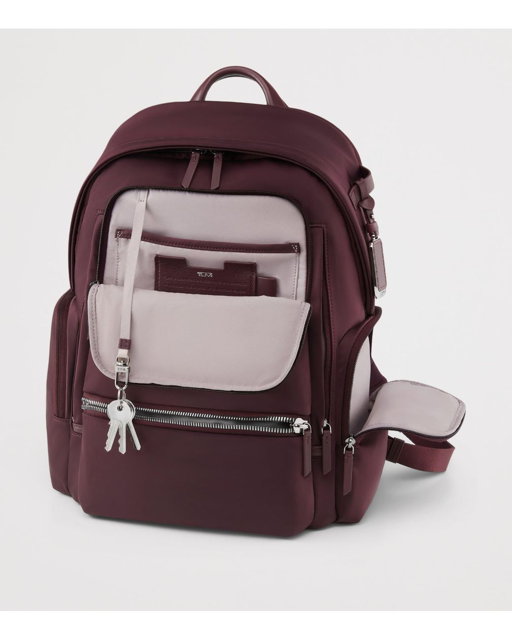 Tumi Purple Nylon Celina Backpack