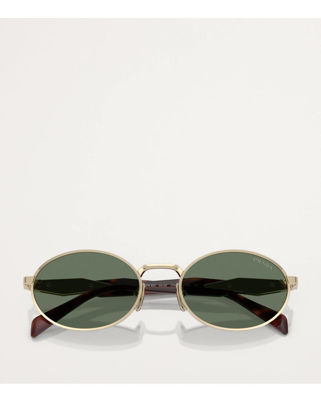 Prada Green Acetate Pr65Zs Sunglasses