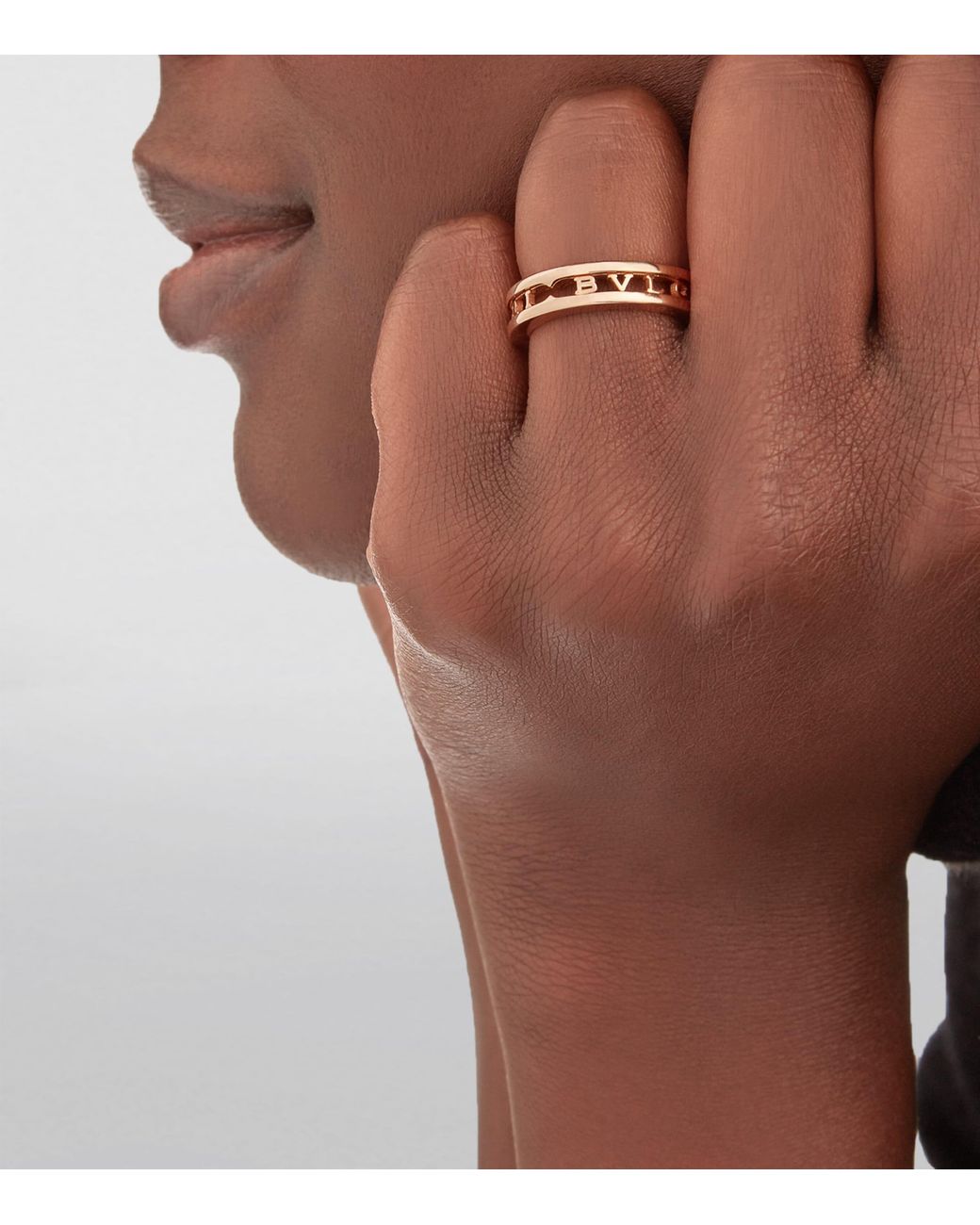 BVLGARI Pink B.Zero1 Ring