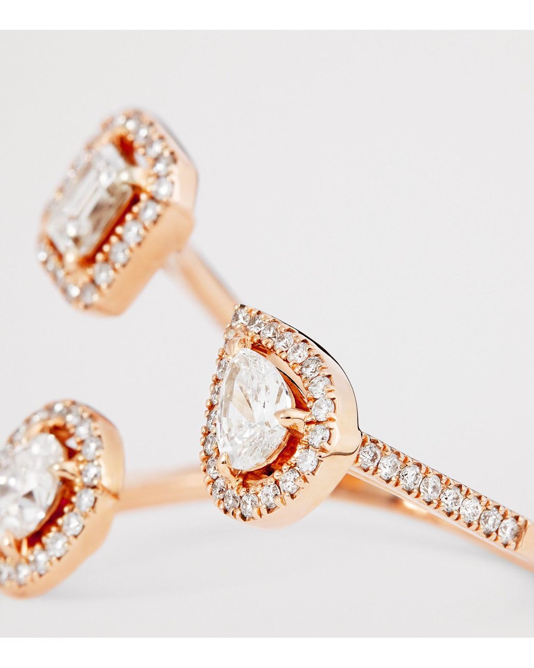 Messika Metallic And Diamond My Twin Ring