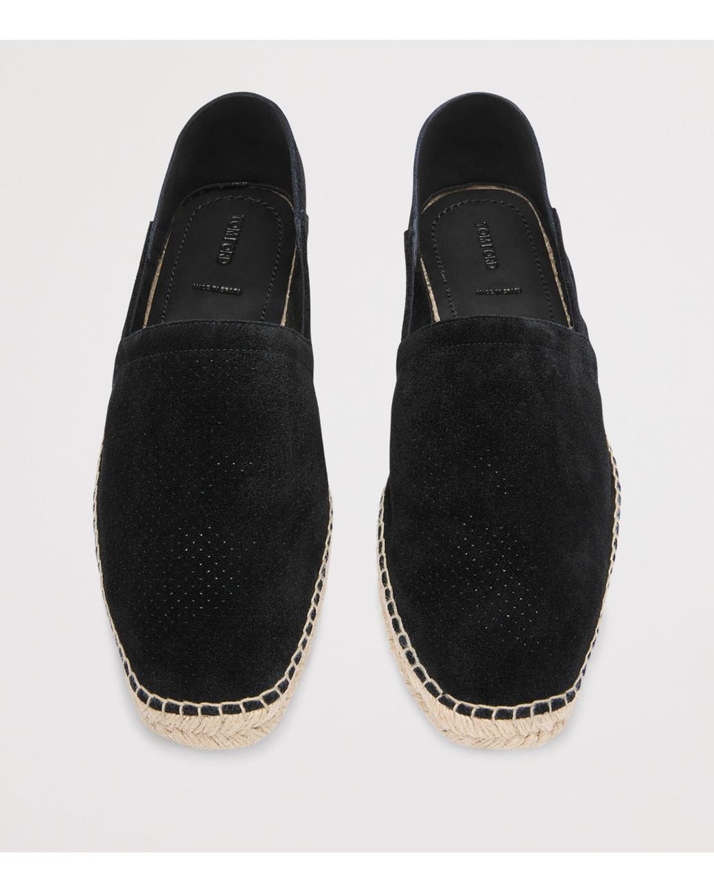 Tom Ford Black Suede Espadrilles